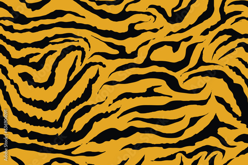 Geometric tiger stripe pattern background without continuity.