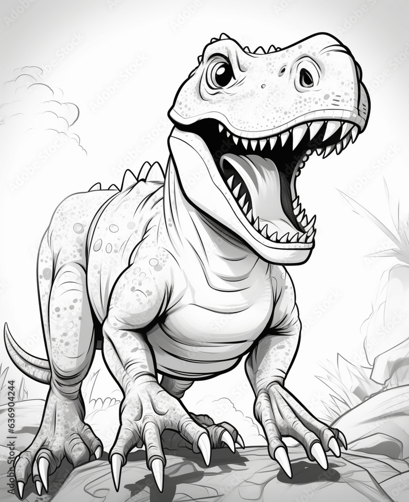 tyrannosaurus dinosaur cartoon tyrannosaurus dinosaur cartoon