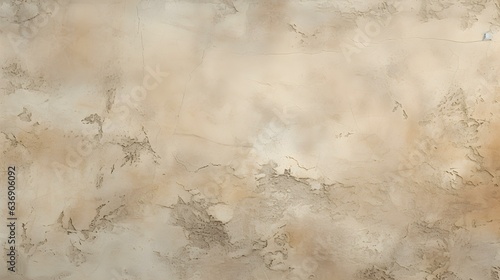 Close Up of a plaster Wall in beige Colors. Antique Background 