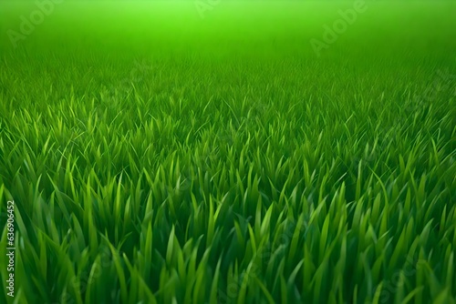 green grass background in the morning