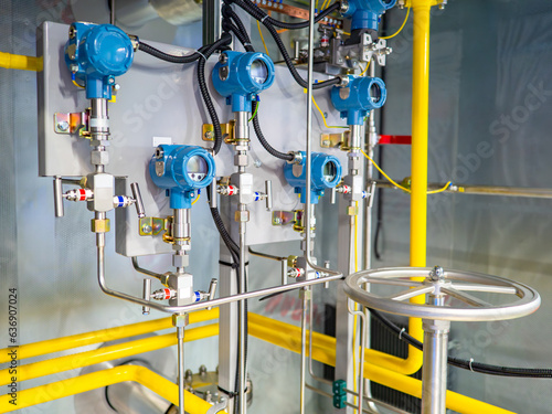 Gas equipment. Propane mete...