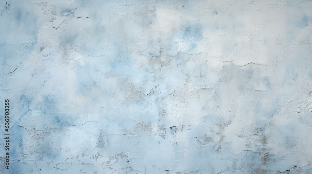Close Up of a plaster Wall in light blue Colors. Antique Background
