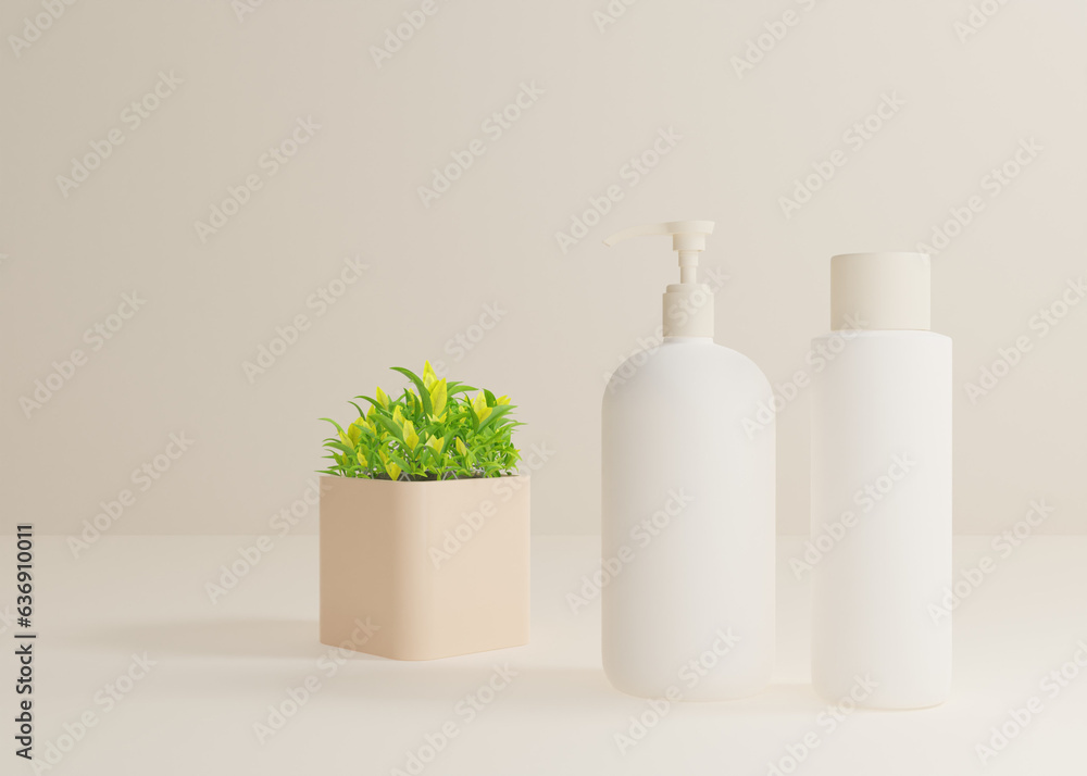 Body Care packaging design mockup Body Care packaging design mockup