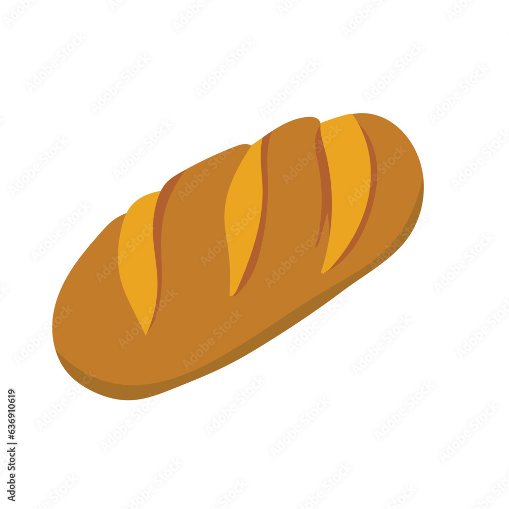 Food art design vector. vector of bread. Food art design vector. vector of bread.