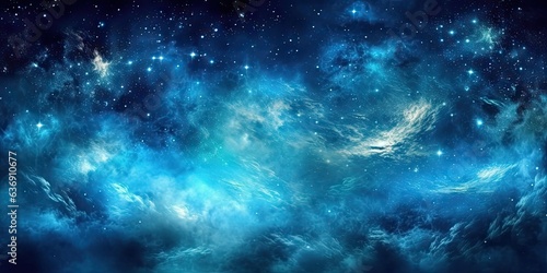 Cosmic dreams. Nighttime wonders of galaxy. Astral symphony. Nebulae and stars. Celestial harmony. Night sky in deep space