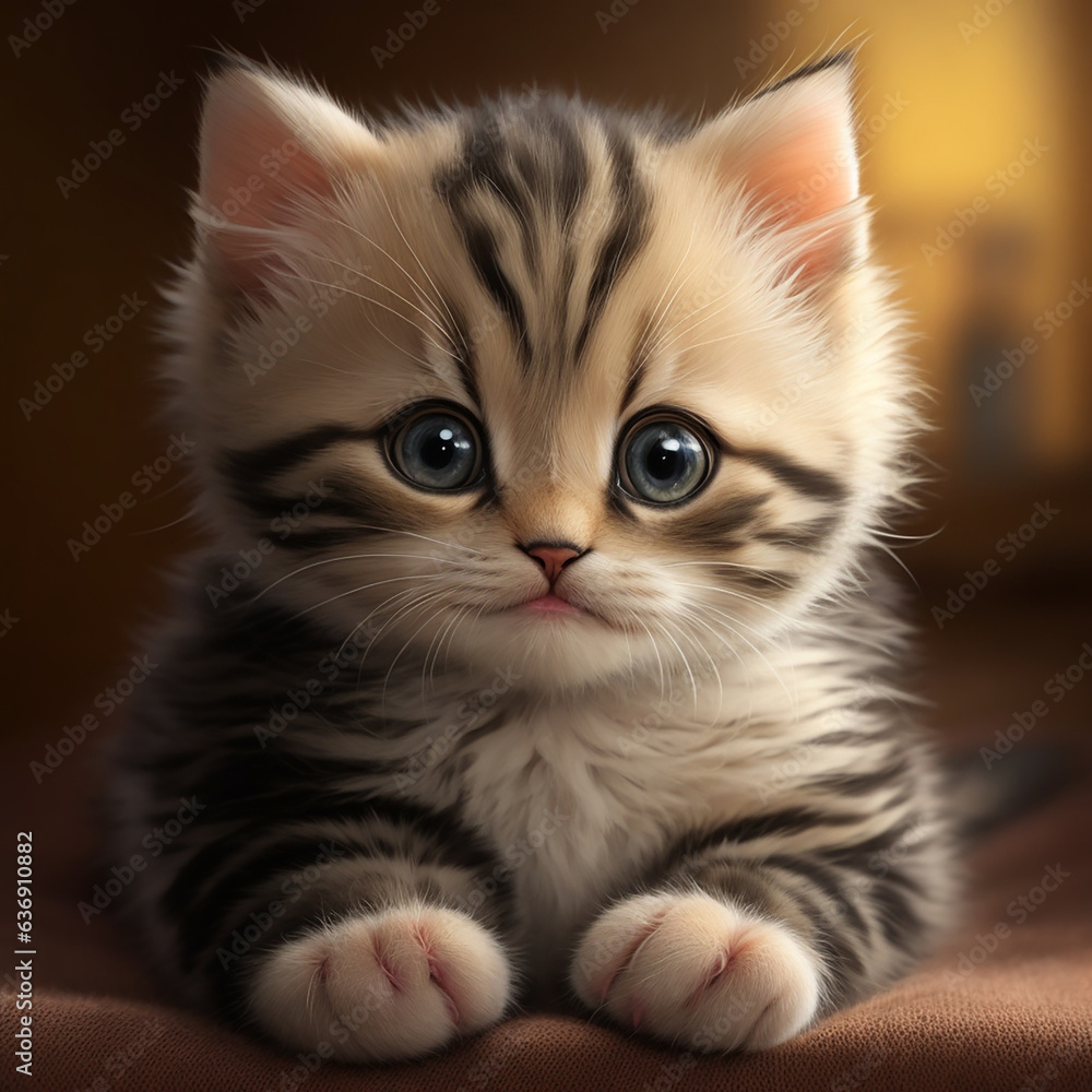 Captivating Cutie of a Baby Cat Captivating Cutie of a Baby Cat