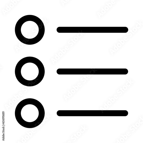 bullet list icon