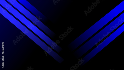 Fading diagonal blue rectangle lines sideways dark background.