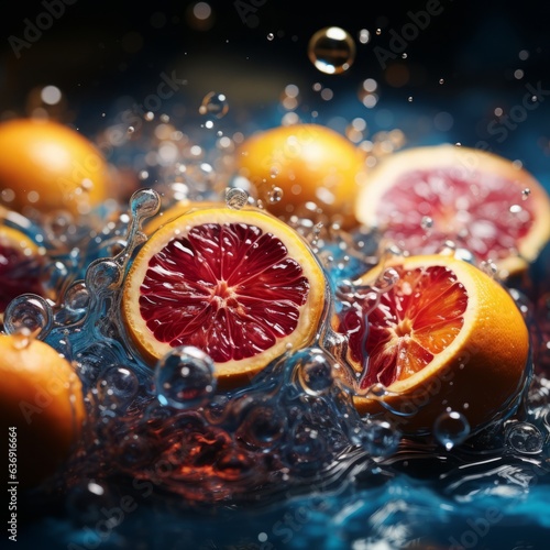 abstract fruit visuals