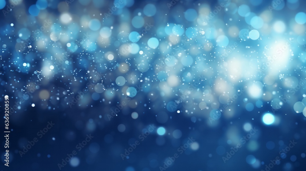Background of a blurred blue and white background image