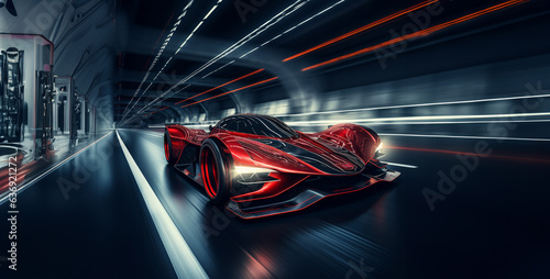 Racing car modern and futuristic ultra hd wallpaper