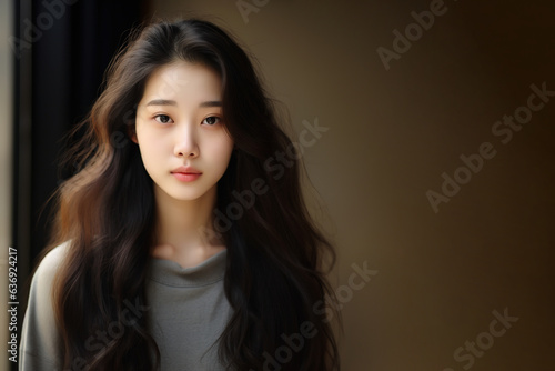 Korean Teen Girl Self-Portrait