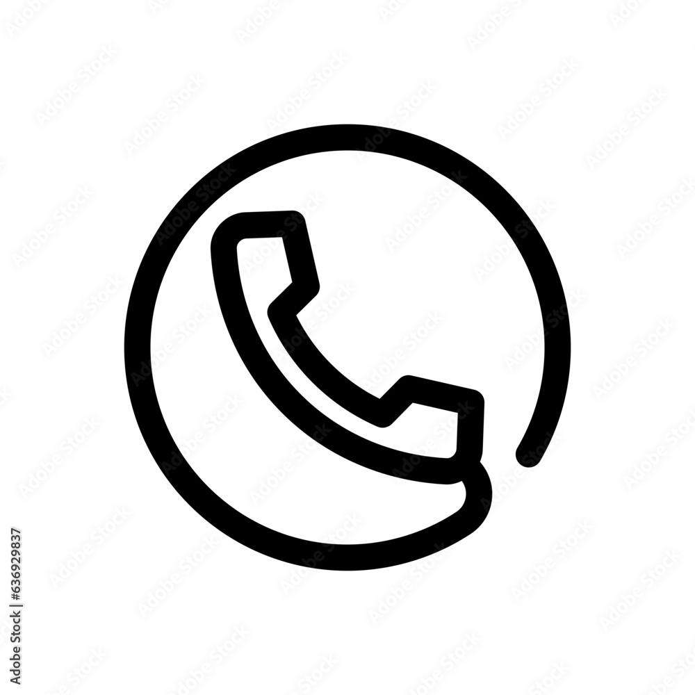 telephone line icon telephone line icon