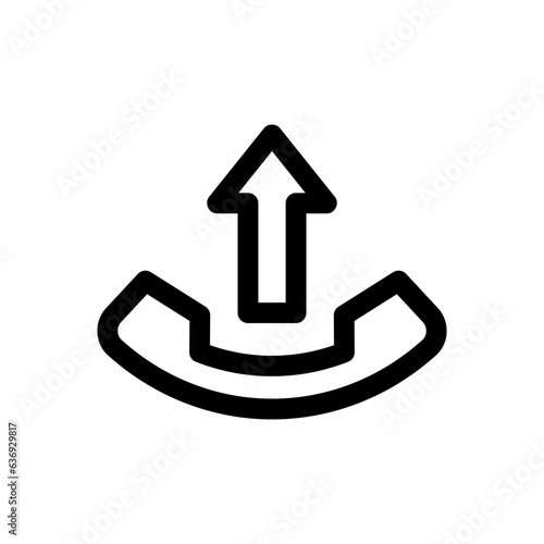 outgoing call line icon