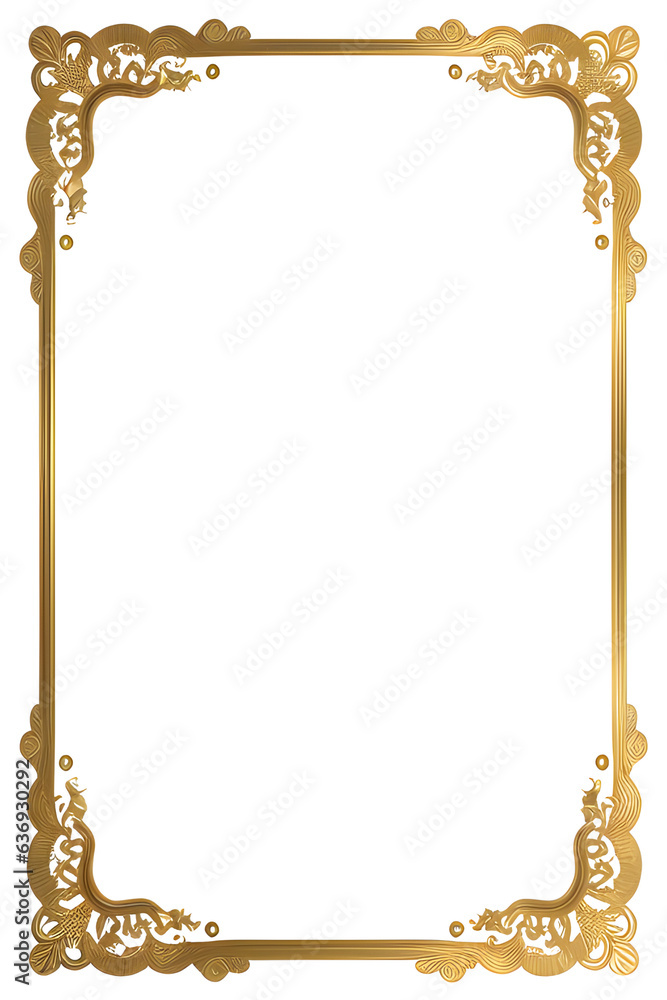 Luxury Gold Frame Border Luxury Gold Frame Border