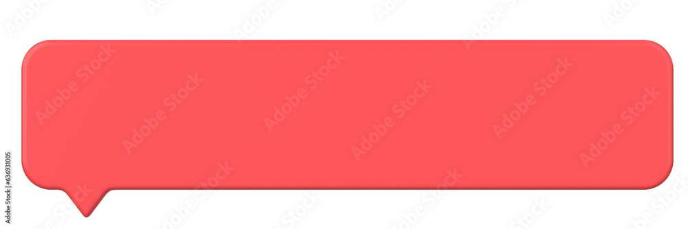Speech bubble. Chat bubble. 3D illustration. Speech bubble. Chat bubble. 3D illustration.
