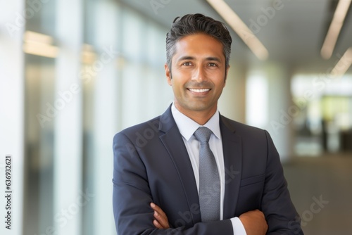 Smiling indian man guy suit businessman business assistant person office employee company manager entrepreneur job advisor startup analyst CEO employer marketing specialist finance stock investor