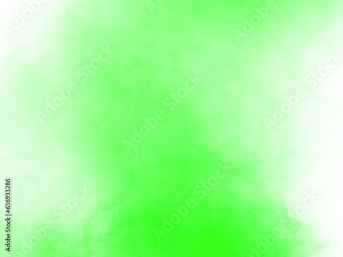 Green smog rising on a transparent background. Illustration drawn digitally on a tablet.