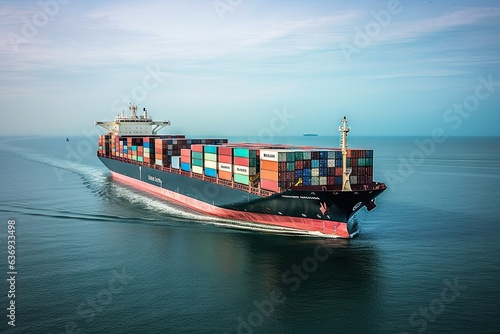 Seaborne commerce. Navigating global shipping network. Harbor hustle. Glimpse into world of freight transportation. Cargo chronicles. Intricacies of international trade