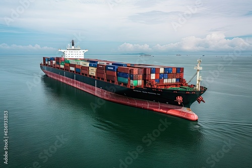 Seaborne commerce. Navigating global shipping network. Harbor hustle. Glimpse into world of freight transportation. Cargo chronicles. Intricacies of international trade