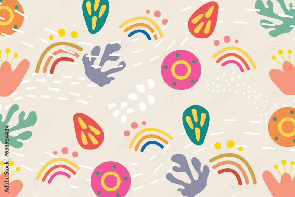 Hand drawn risograph background Hand drawn risograph background