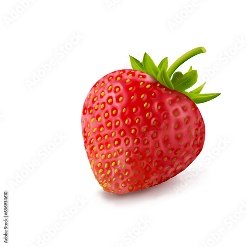 Realistic strawberry 