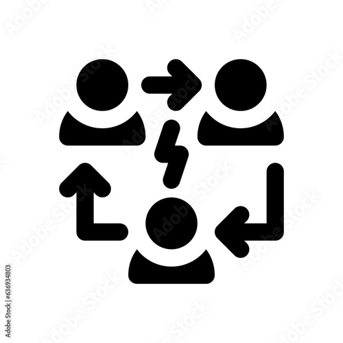 third party glyph icon