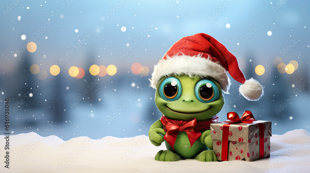 monster santa claus with gifts monster santa claus with gifts