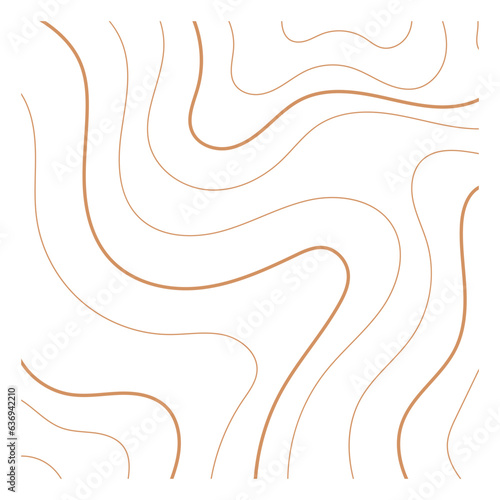 Topography Line Pattern