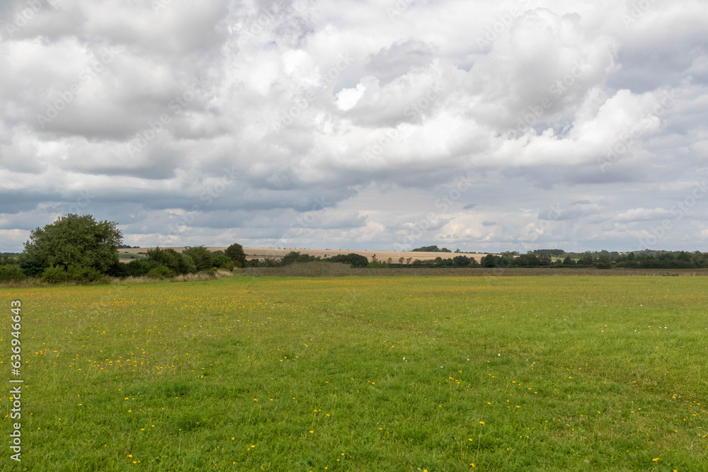 Fields in the English Countryside