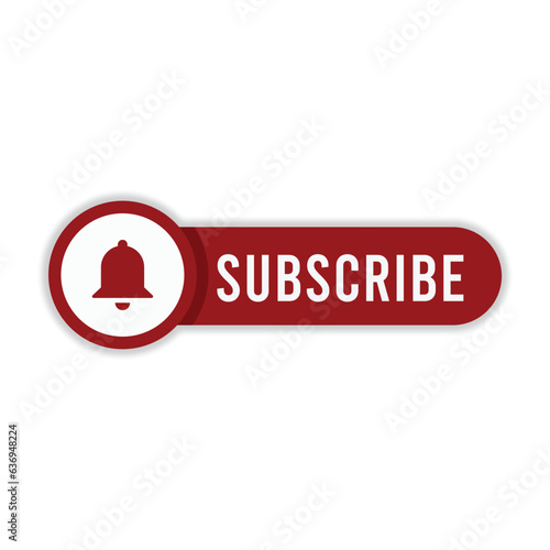 Subscribe Button Youtube Vector Transparent Background Editable