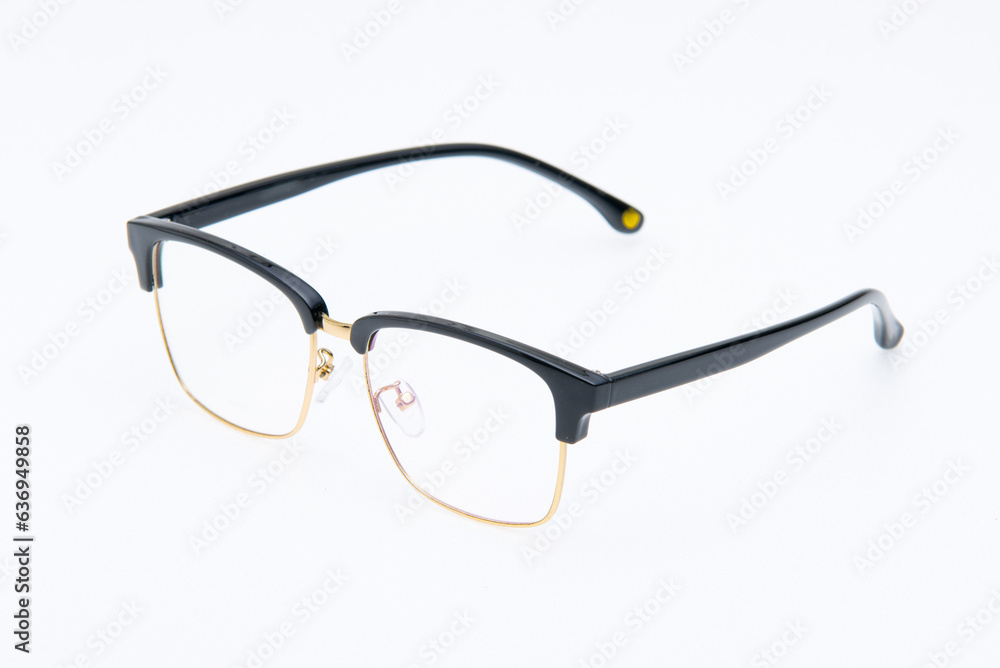 Fashion sunglasses two tone frames on the white background. Fashion sunglasses two tone frames on the white background.