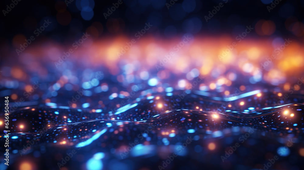 technology wave in the dark. Generative Ai technology wave in the dark. Generative Ai