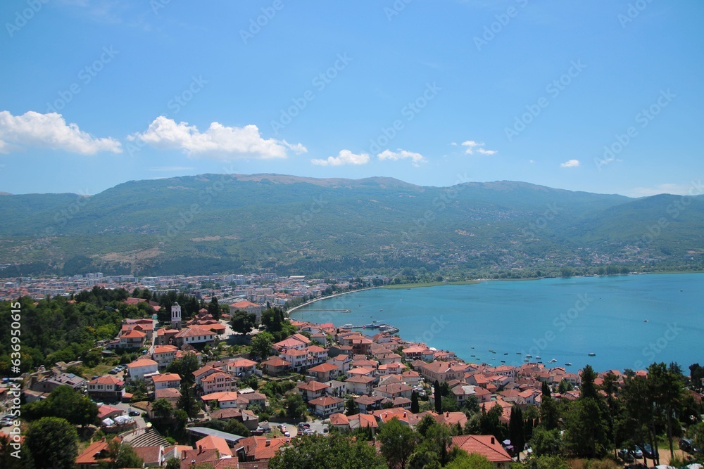 Widok na Ohrid