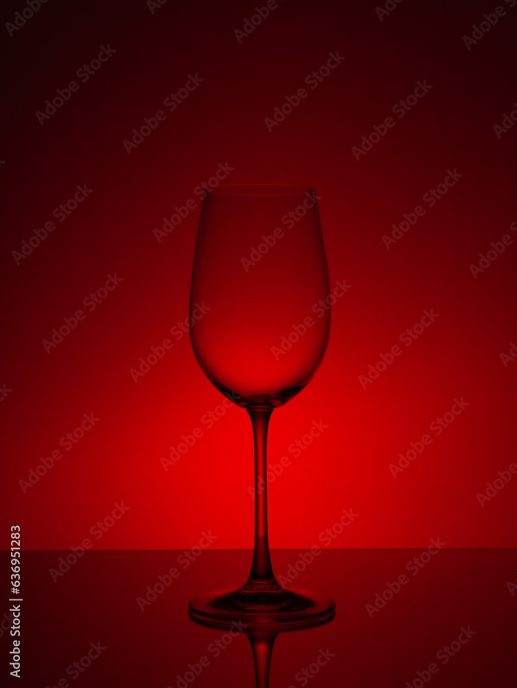 red-reflection glass red-reflection glass