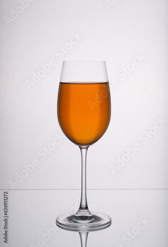 cider in glass photo