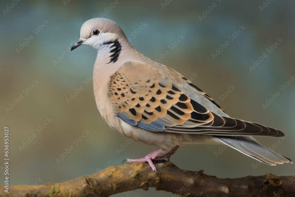 Turtle dove branch. Generate Ai Turtle dove branch. Generate Ai