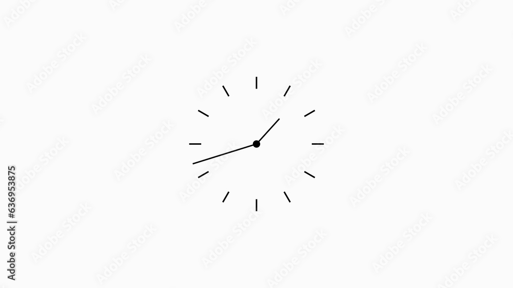 Abstract beautiful clock icon illustration background Abstract beautiful clock icon illustration background