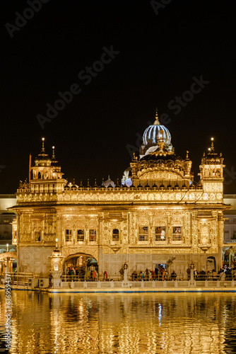 Golden Temple  Harmandir Sahib  in Amritsar  Punjab  India