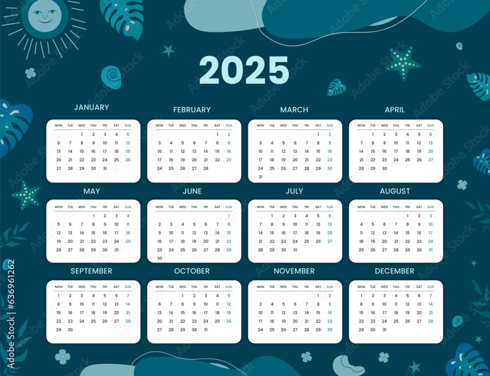 2025 Minimalist Calendar A Simple and Stylish Way to Stay Organized