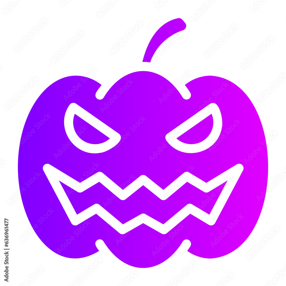 pumpkin gradient icon pumpkin gradient icon