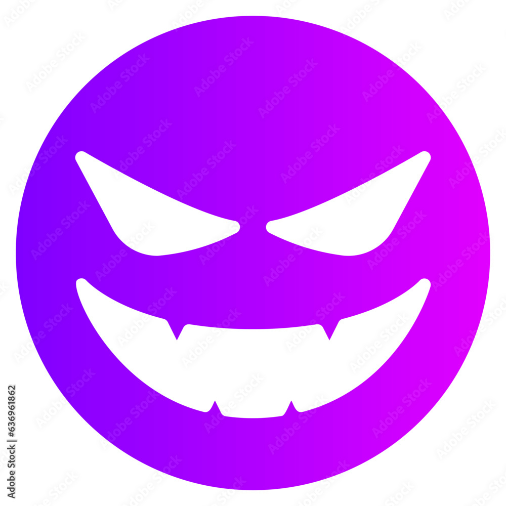 devil gradient icon devil gradient icon