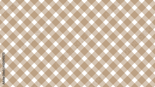 Diagonal brown checkered in the white background	