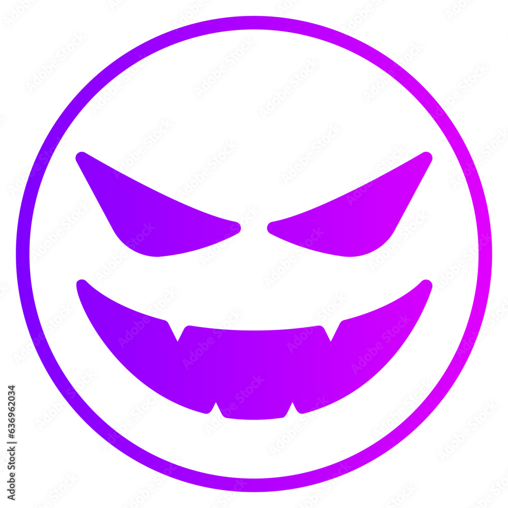 devil gradient icon devil gradient icon