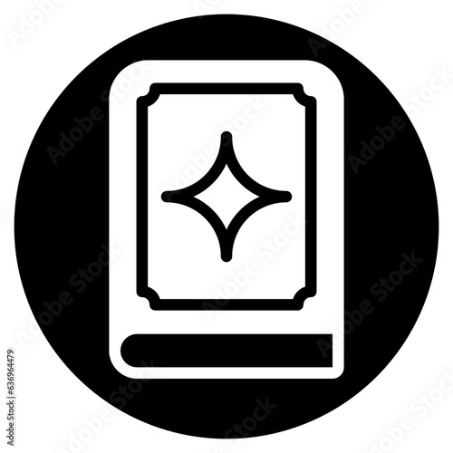 spell book glyph icon