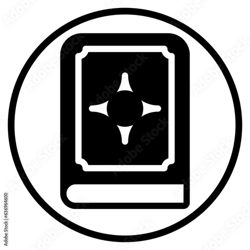 spell book glyph icon