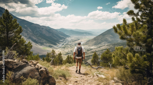 Backpackers Generated Ai