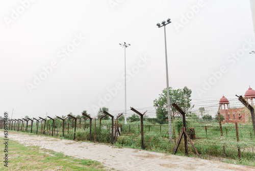 border fence photo