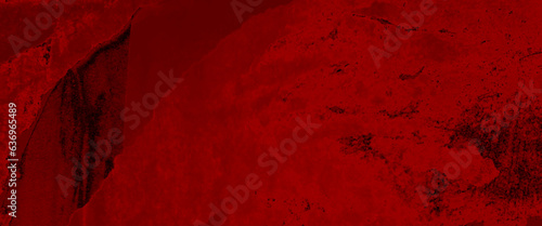 Old grunge ripped torn red paper poster surface texture background, old red black paper background creased crumpled surface torn ripped posters grunge textures.