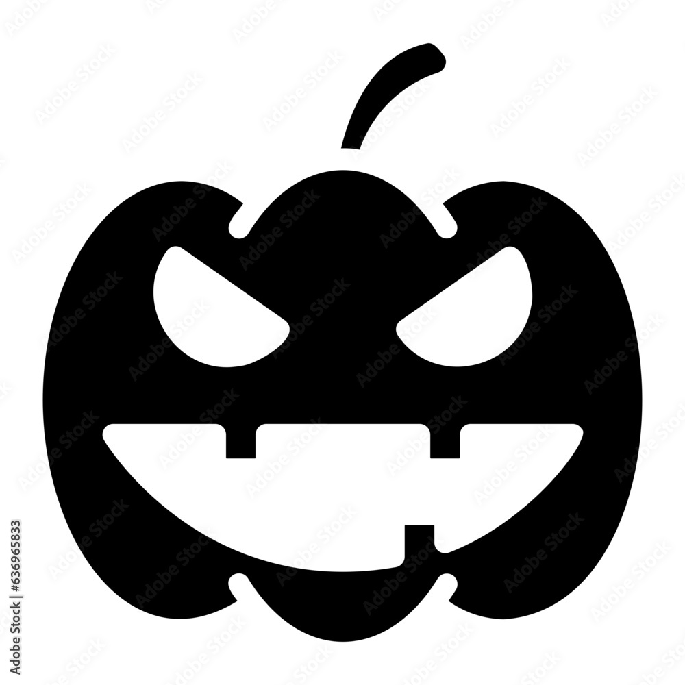 pumpkin glyph icon pumpkin glyph icon